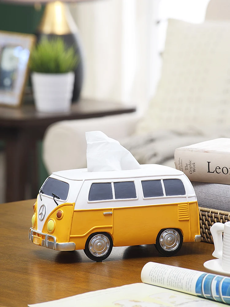 

Reusable Cute Interior Car Tissue Boxes Table Kitchen Boxes Living Room Coffee Table Boite Mouchoir Nordic Style Home Decor EH50