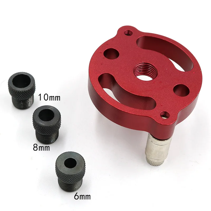 Woodworking Drill Locator Alloy Steel Mini Bench Drilling Labor Saving Template Guide Tool Cutters For Wood Home | Инструменты