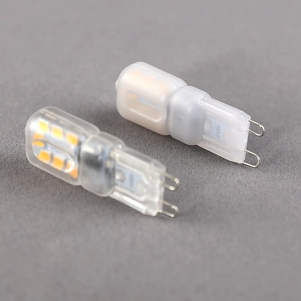 Светодиодсветодиодный мини лампа G9 3 Вт 6 9 360 в переменного тока|Светодиодные