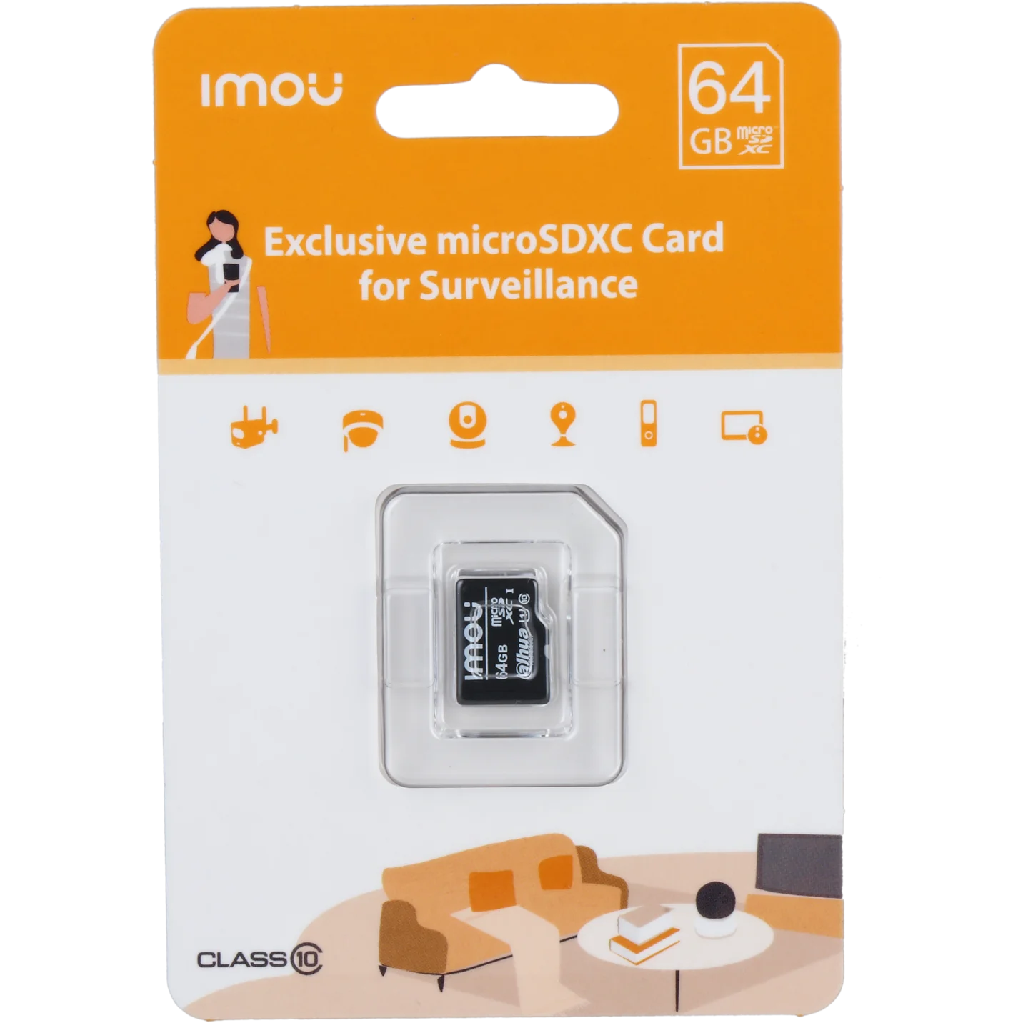 Эксклюзивная карта памяти SD Dahua imou MicroSDXC для видеонаблюдения|Камеры