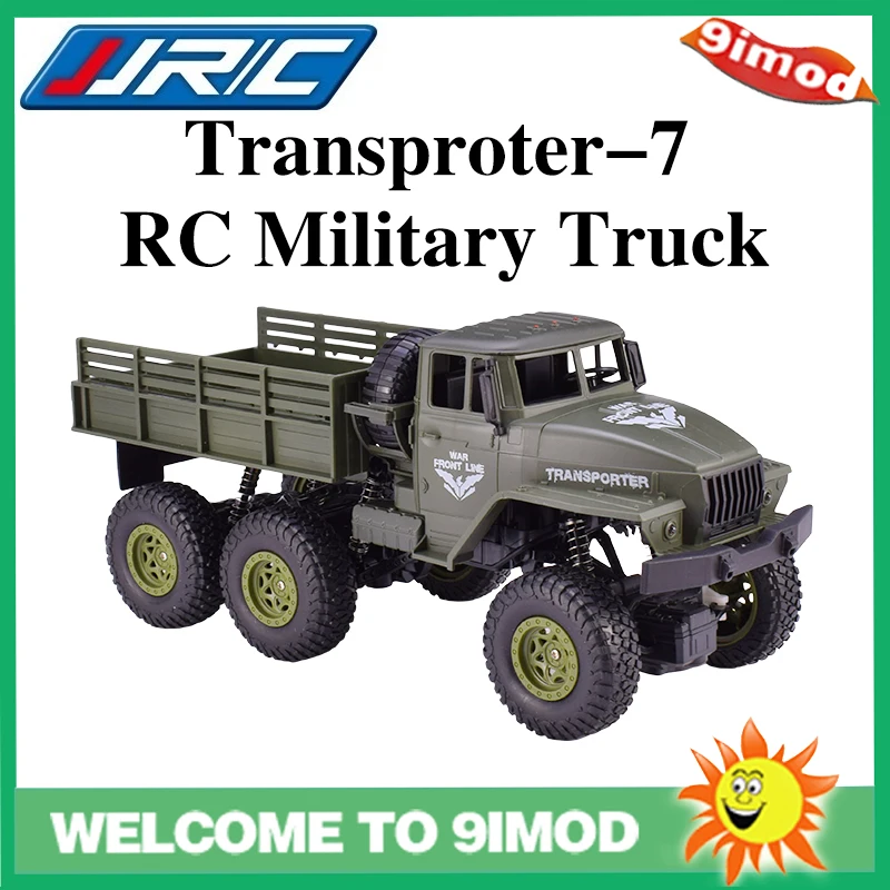 JJRC Q68 1/18 2 4G 4CH 6WD военный грузовик автомобиль 130 матовый двигатель RC внедорожник RTR