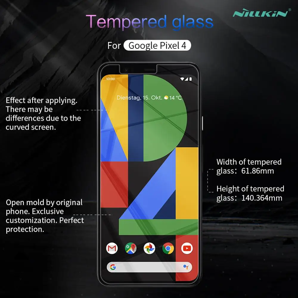 Закаленное стекло для Google Pixel 4 XL Nillkin Amazing H + Pro 0.2MM Screen Protector 3 стекло|Защитные