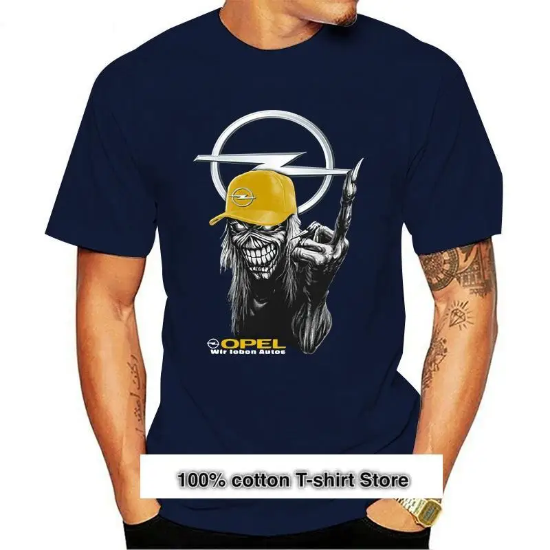 

Nuevo Opel hombre calavera Camiseta de манга corta tamael S a 3XL