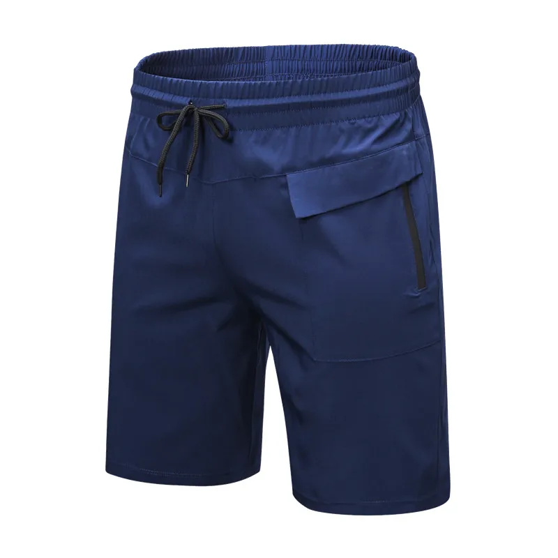 Новые летние повседневные шорты для бега мужчин Удобные однотонные спортивные