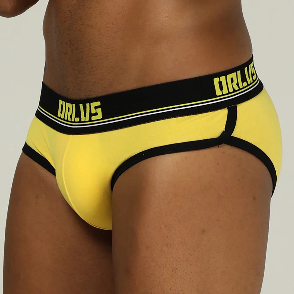 Мужские сексуальные трусы брифы для геев хлопковые нижнее белье шорты мужчин