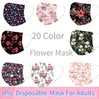 10 шт., одноразовые маски для лица, 3 слоя