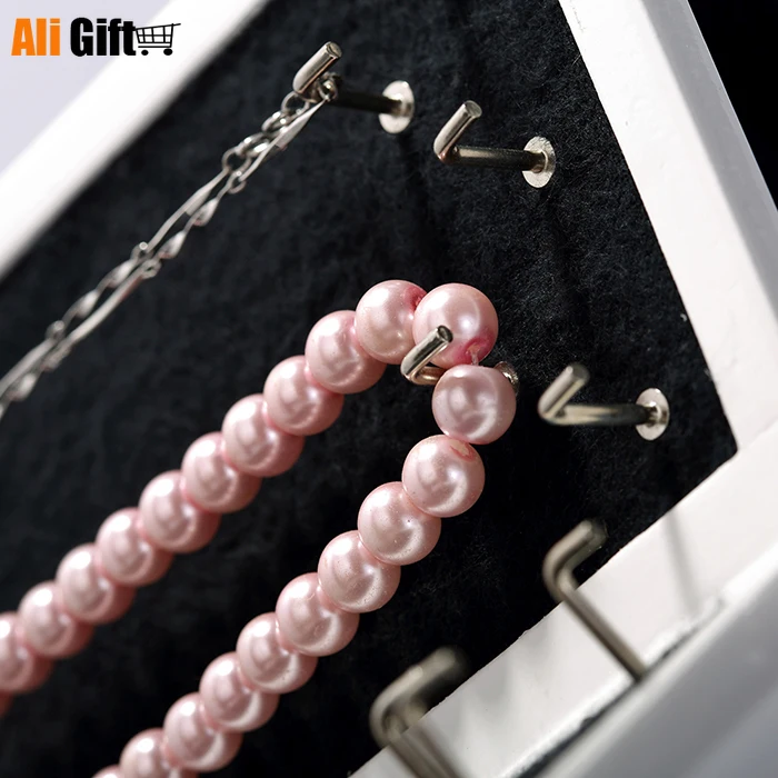 Новинка 2021 деревянная шкатулка для ювелирных изделий с поворотом на 360 градусов