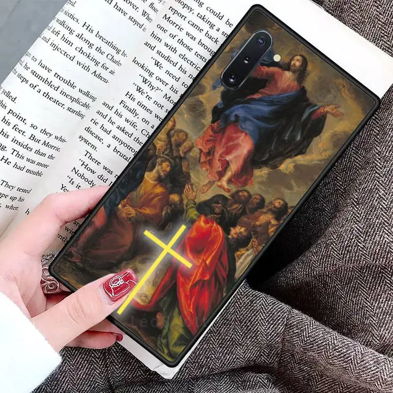 

Cross christ jesus Phone Case For Samsung Galaxy S8 S9 S10 Plus S10E Note 3 4 5 6 7 8 9 10 Pro Lite cover