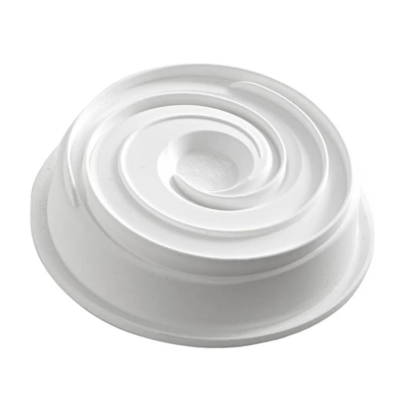 Силиконовая Круглая вихревая спиральная форма для украшения торта кастрюль
