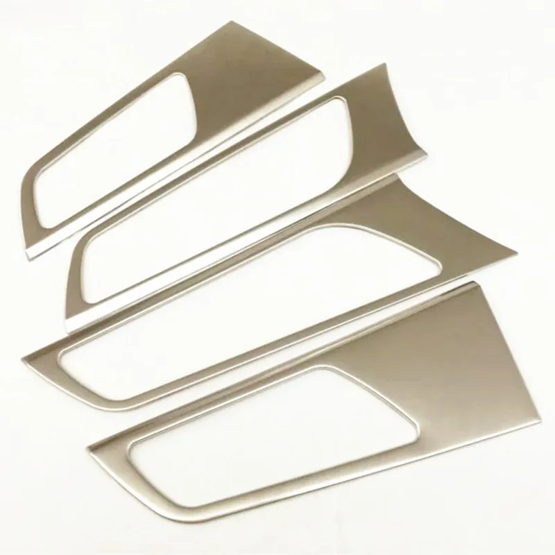 

For Hyundai Tucson 2015 16 17 18 2019 Stainless steel LHD Car inner door Bowl protector frame Cover Trim Car Styling accessories