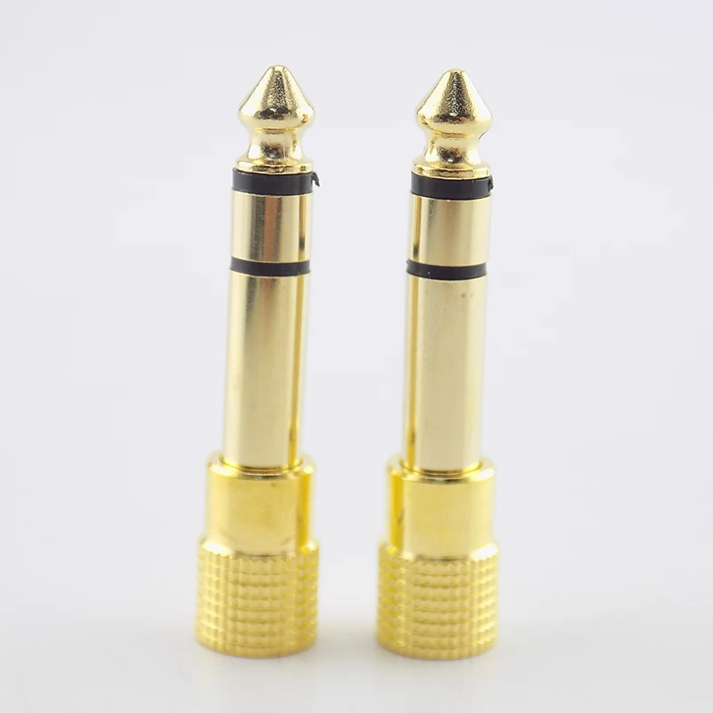 3.5mm Male 6.5mm Female Jack Stereo Headphone transmitter 3.5 6.5 Audio mic guitar Adapter Connectors Microphone | Обустройство дома