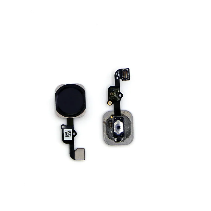 Абсолютно белый и черный и золотой и розовый для iPhone 5S 5GS домашняя кнопка с гибким кабелем для iPhone SE домашний ключ