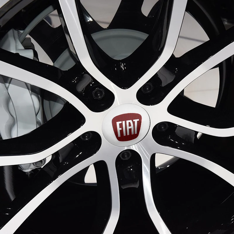 4 шт. колпачки для центрального колеса автомобиля Fiat 500 Doblo Albea Punto 124 125 Ducato 244 250 Bravo