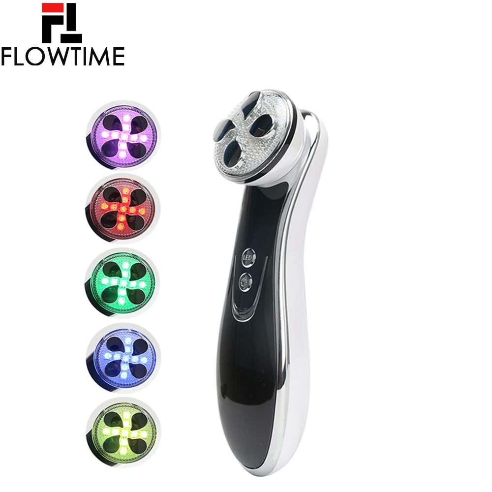 5 в 1 светодиодный светильник фотонная терапия облучение RF уход за кожей лица