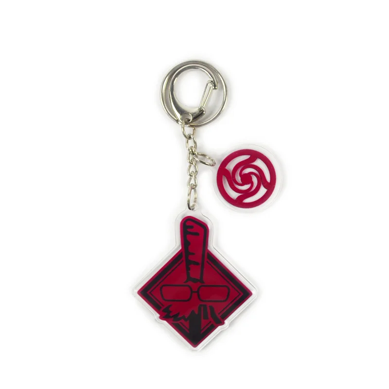 

2021 Hot Anime Jujutsu Kaisen Keyring Peripheral Pendant Cartoon Double-Sided Transparent Acrylic Epoxy Key Chain Gift For Man