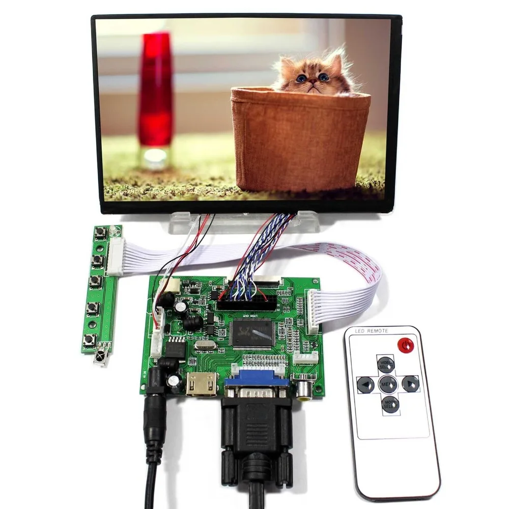 

HDMI VGA 2AV Controller Board 1280*800 7inch LCD Screen N070ICG-LD1 IPS LCD Display