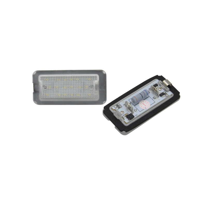 12 В 18SMD 2 шт ксеноновые лампы Белый светодиодный номер номерного знака свет лампы для Fiat 500 500C 2009