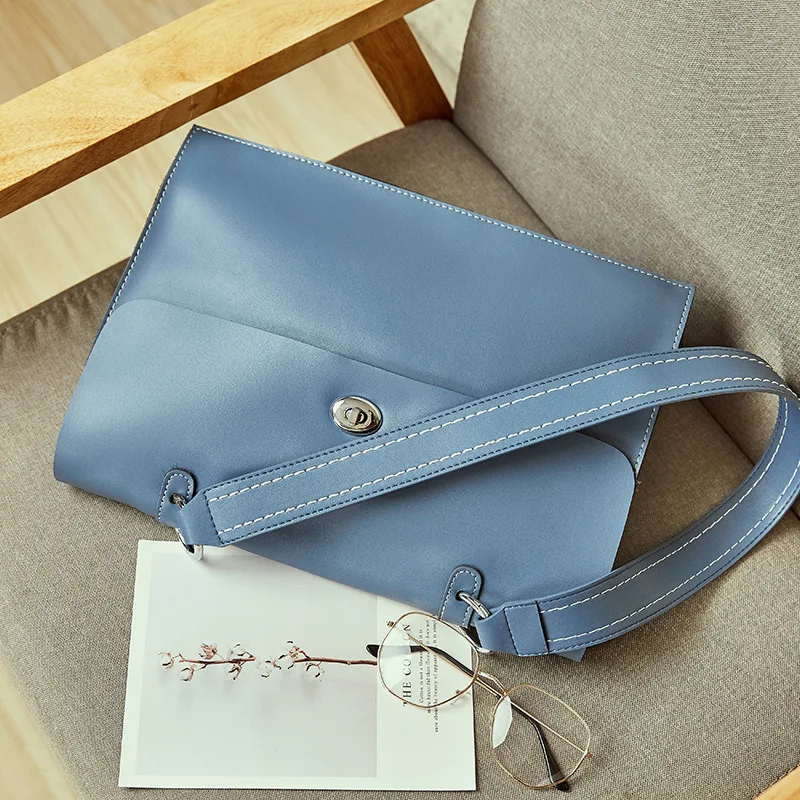 Модный из кусочков кожи дизайнерская женская сумка портфель 2019 кошельки и сумки