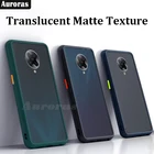 Матовый Жесткий чехол Auroras для Poco F2 Pro, Прозрачный ударопрочный чехол для Xiaomi Pocophone X2