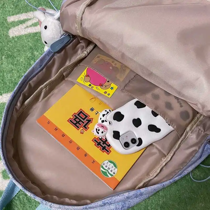 

Japanese fashion female backpack in fashion nylon schoolbag for girls of capacity to test water bags