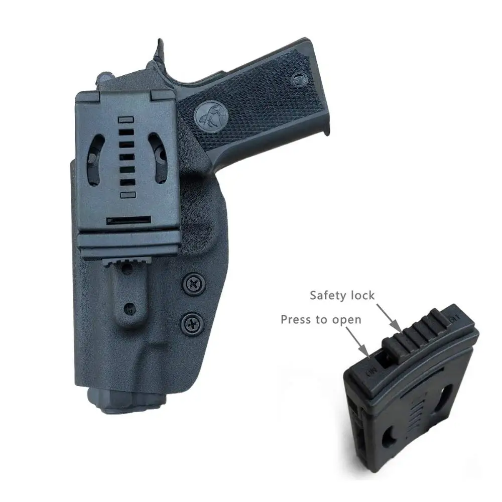 Чехол для пистолета PoLe.Craft OWB KYDEX Подходит для: Colt Commander 1911 45 / 9 мм 4 5 дюйма M1911 PT1911