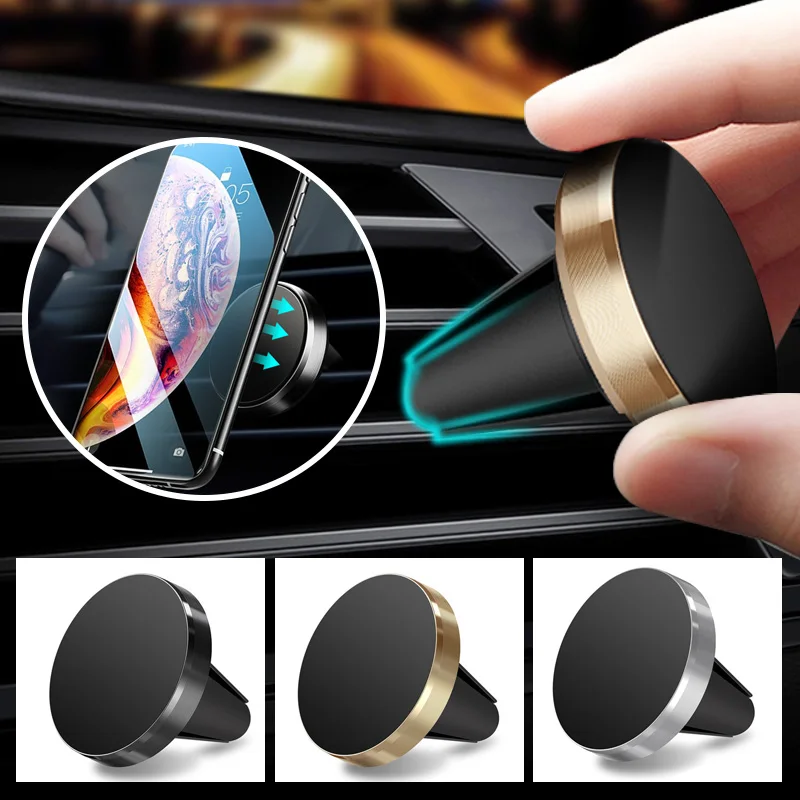 

FONKEN Air Vent Magnetic Holder Universal Phone Car Holder in Car GPS navigation Magnet Mount Stand for Smartphone Barcket