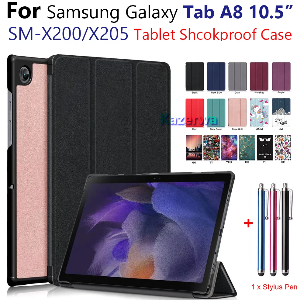 

Чехол для Samsung Galaxy Tab A8 2021 10,5 дюйма, Магнитный смарт-чехол для планшета Samsung Galaxy Tab A8 2021