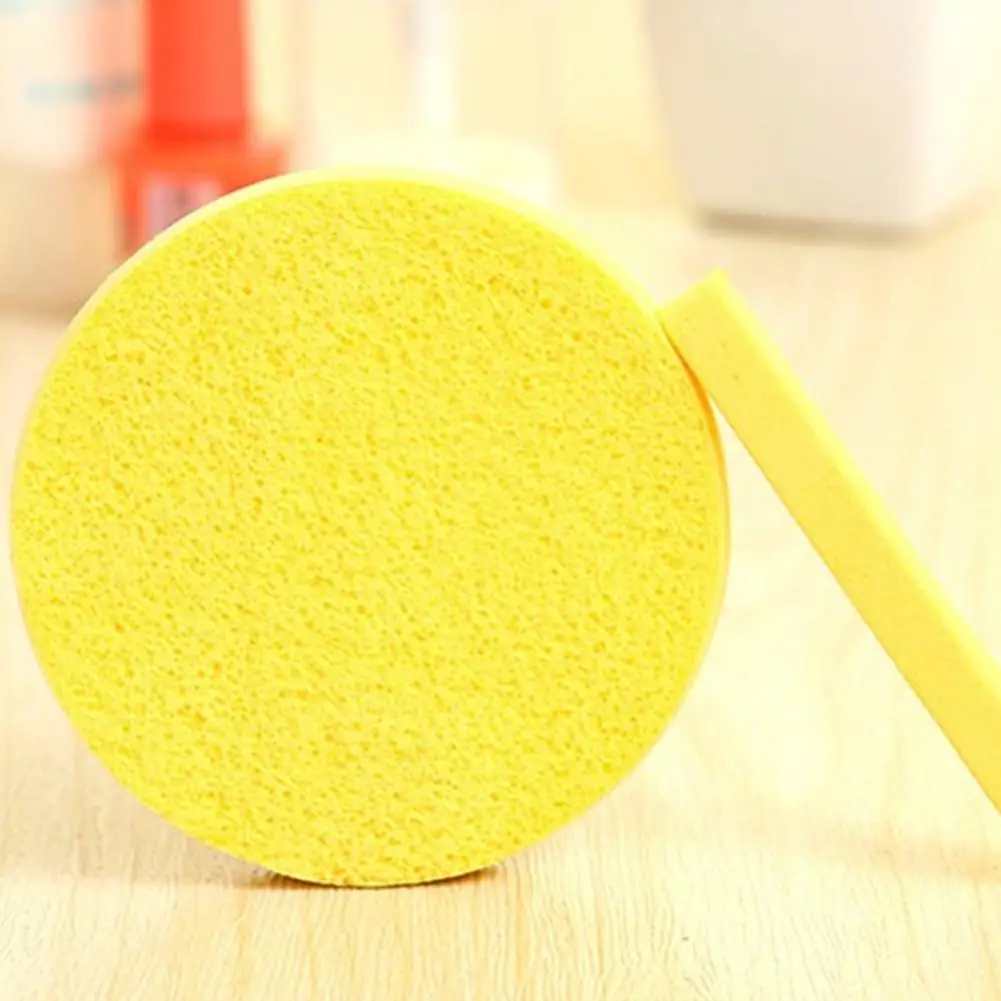 12Pcs Compress Cleansing Puff Facial Cleanser Pad Body Washing Sponge Cosmetic Puff Skin Care For Face Makeup Hot