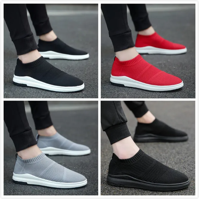 tenis masculino 2020 men tennis shoes mens outdoor ultra-light jogging sock sport shoe gym footwear soft fitness male sneakers | Спорт и