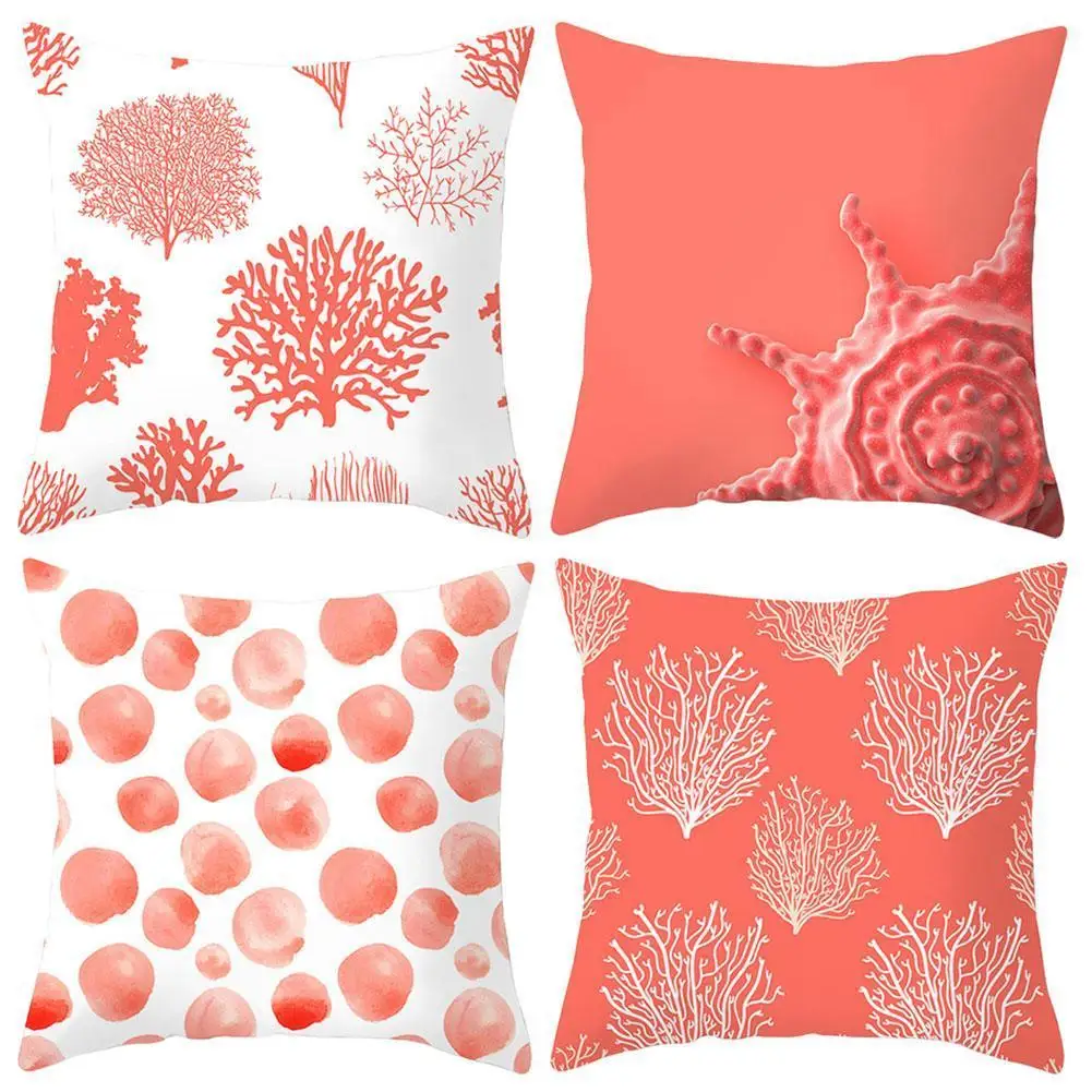 

Простой коралловый геометрический обнимающий наволочка персиковая обнимающая наволочка для гостиной модное украшение для дома наволочка