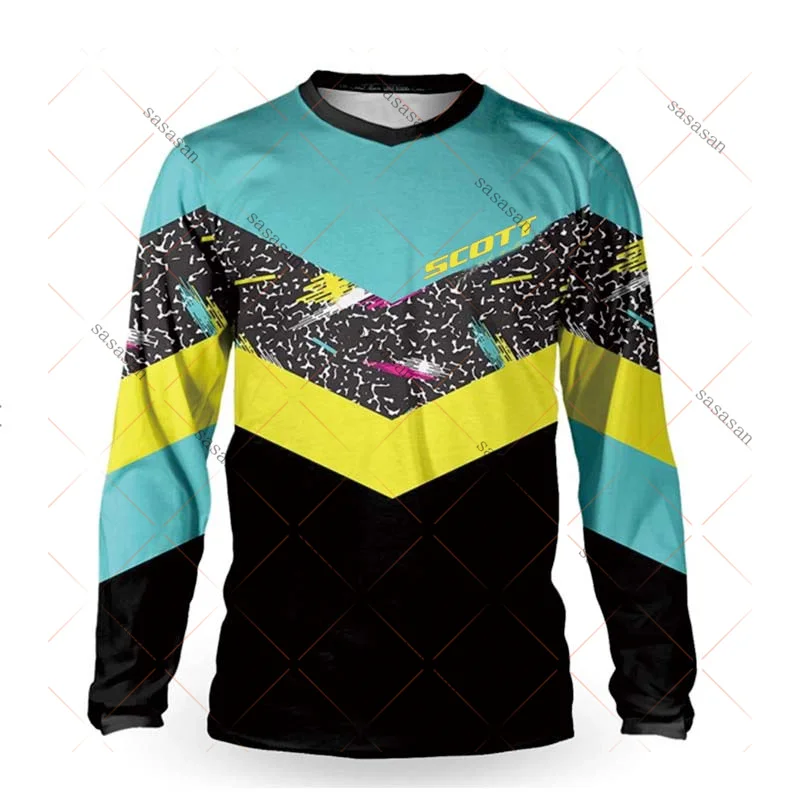 

2021 off-road mountain bike scott cycling jersey women's downhill shirt off-road cycling jersey ladies sweatshirt