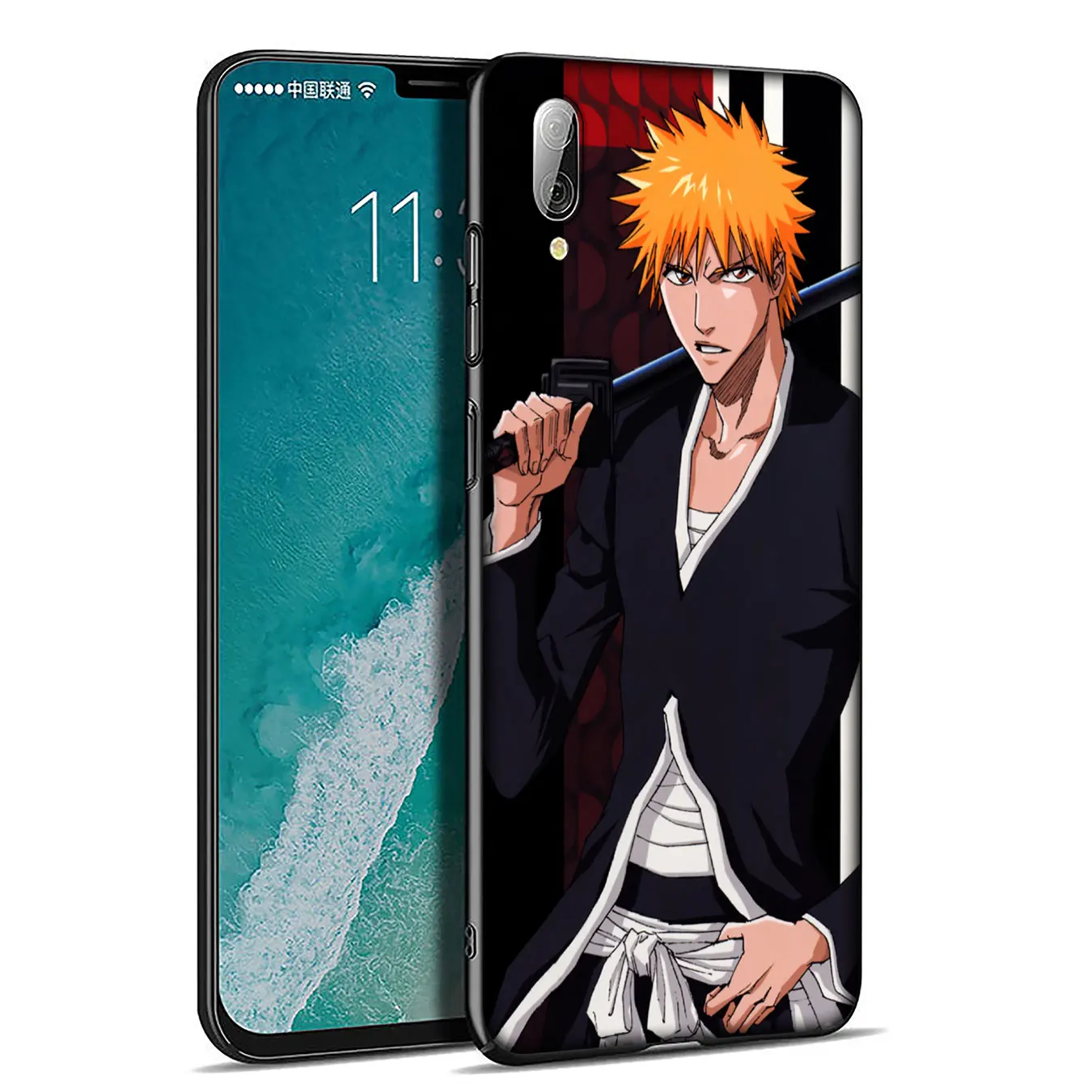Anime BLEACH Kurosaki Ichigo Soft Silicone Phone Case for Xiaomi Redmi Note 8 8T 8A 7 7A 6 6A 5 5A K30 K20 Pro GO S2 Cover |