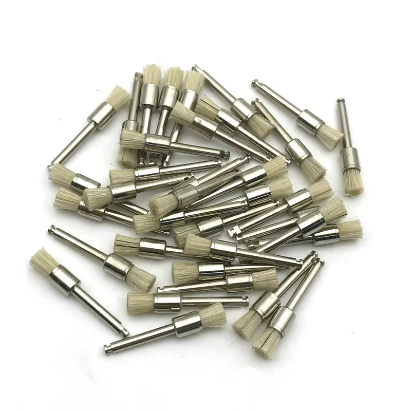 100 шт./корд. Искусственная щетина щетка плоского типа предсказанная инструмент