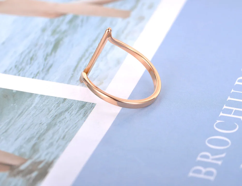 Кольца Lokaer R20005 с геометрическим дизайном для женщин и девушек модные простые