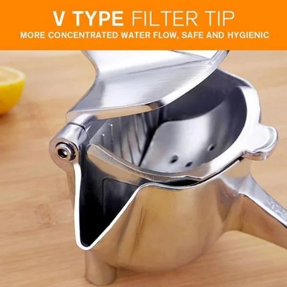 Exprimidor Manual de c&iacute;tricos de acero inoxidable, exprimidor de lim&oacute;n, naranja, zumo, fruta, herramientas de cocina-5