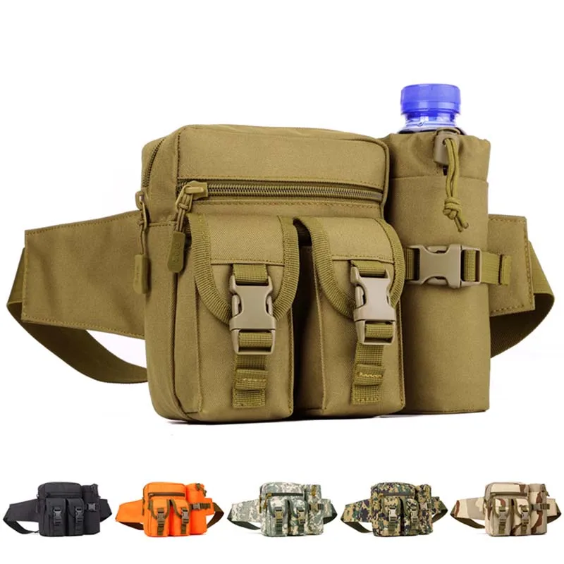 

Men Tactical Pouch Belt Waist Pack Bag Small Pocket Military Running Pouch Camping Bags Mobile Phone Wallet Travel Tool