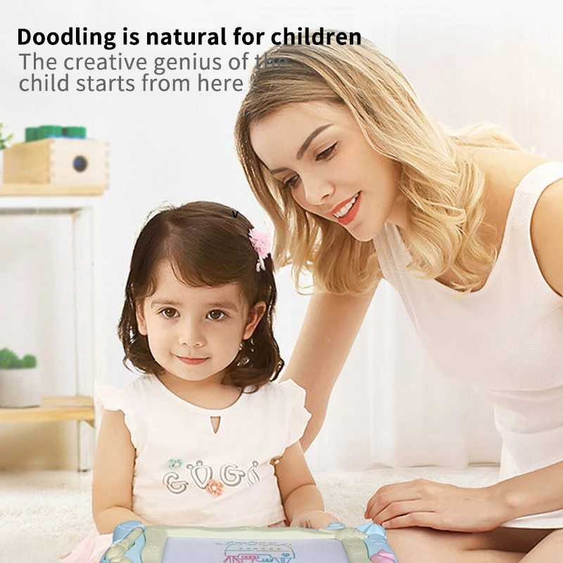 

Big Size Magnetic Drawing Board Desk Toys Painting Doodle Games For Children Girls Educational Toys For Children Boys