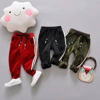 fashion children plus velvet pants thick warm kids winter clothes brand boys girls for baby boy woolen fabric sports trousers