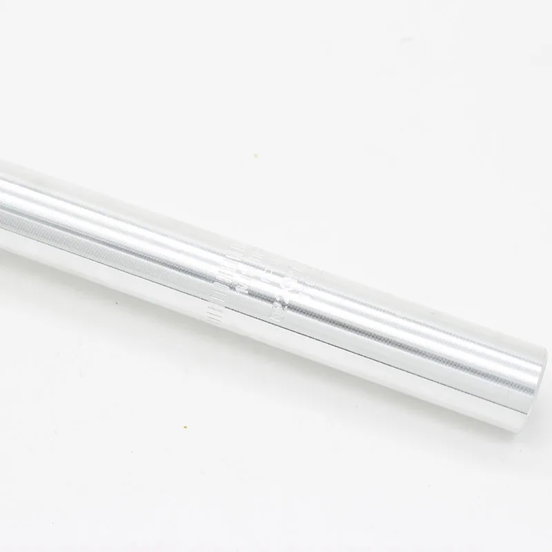 

27.2*300mm seat tube mountain bike straight seat tube road bike dead speed aluminum alloy seatpost black silver