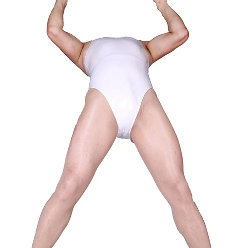 LinvMe мужской сексуальный цельный жилет из ПВХ боди формирователь новое зеркало