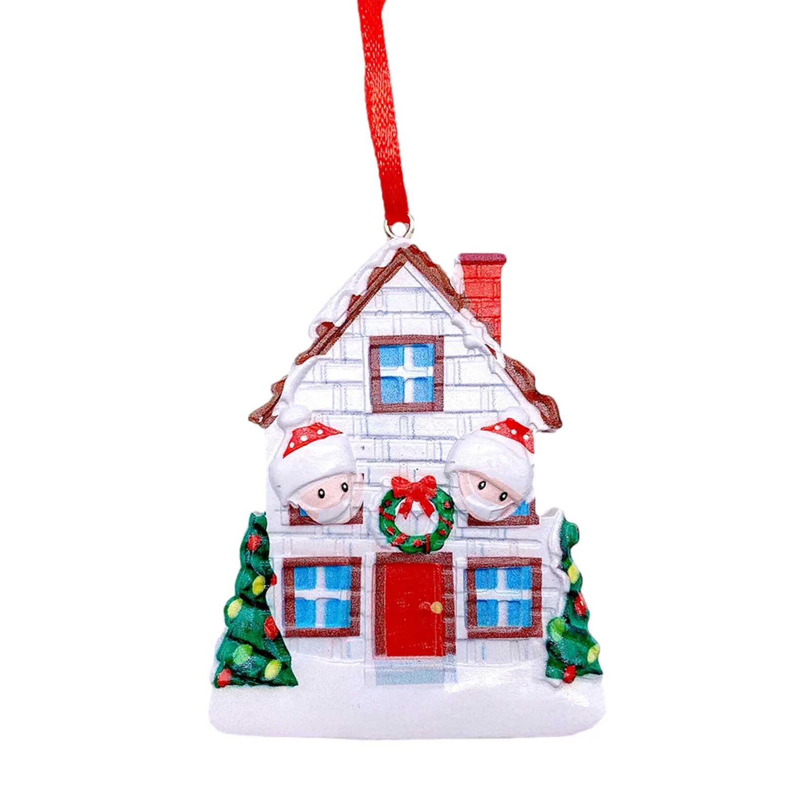 

Survived Christmas Tree Ornament, DIY Creativity Personalized Lovely Opening Present, Environmental Protection Resin Approving