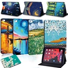 Умный чехол-книжка для Apple IPad 2, 3, 4, Mini 1, 2, 3, 4, 5, IPad 2017, 2018, 2019, Air 3, Pro 11, кожаный, с подставкой