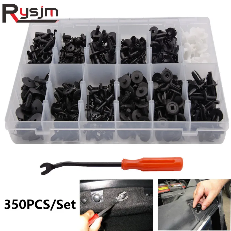350 шт. автомобильный фиксатор для кузова заклепка отделка крепежных деталей