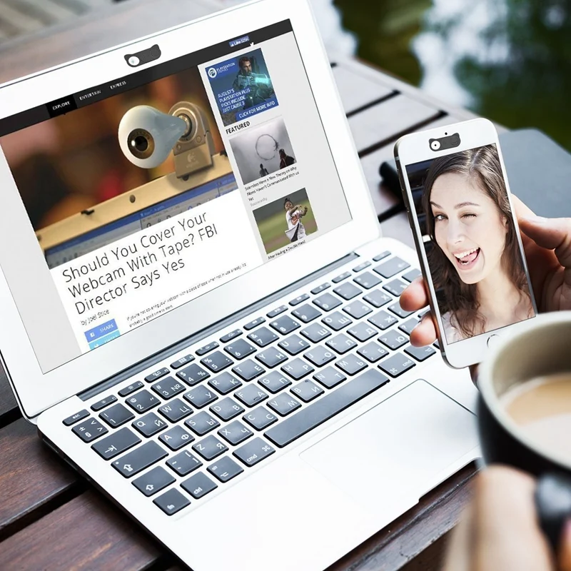 Набор веб-камер слайдер чехол для камеры смартфона планшета Macbook Dell Hp ноутбука и