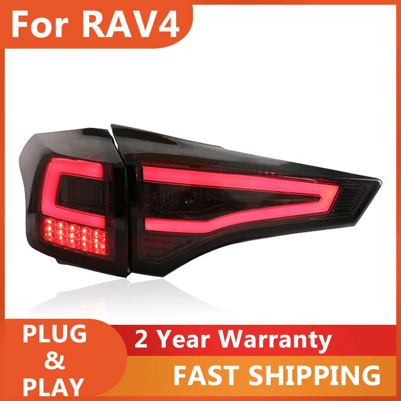 

LED Tail Light For Toyota RAV4 Taillights 2013-2015 LED Taillight Turn Signal Brake Light Reverse Light Assembly