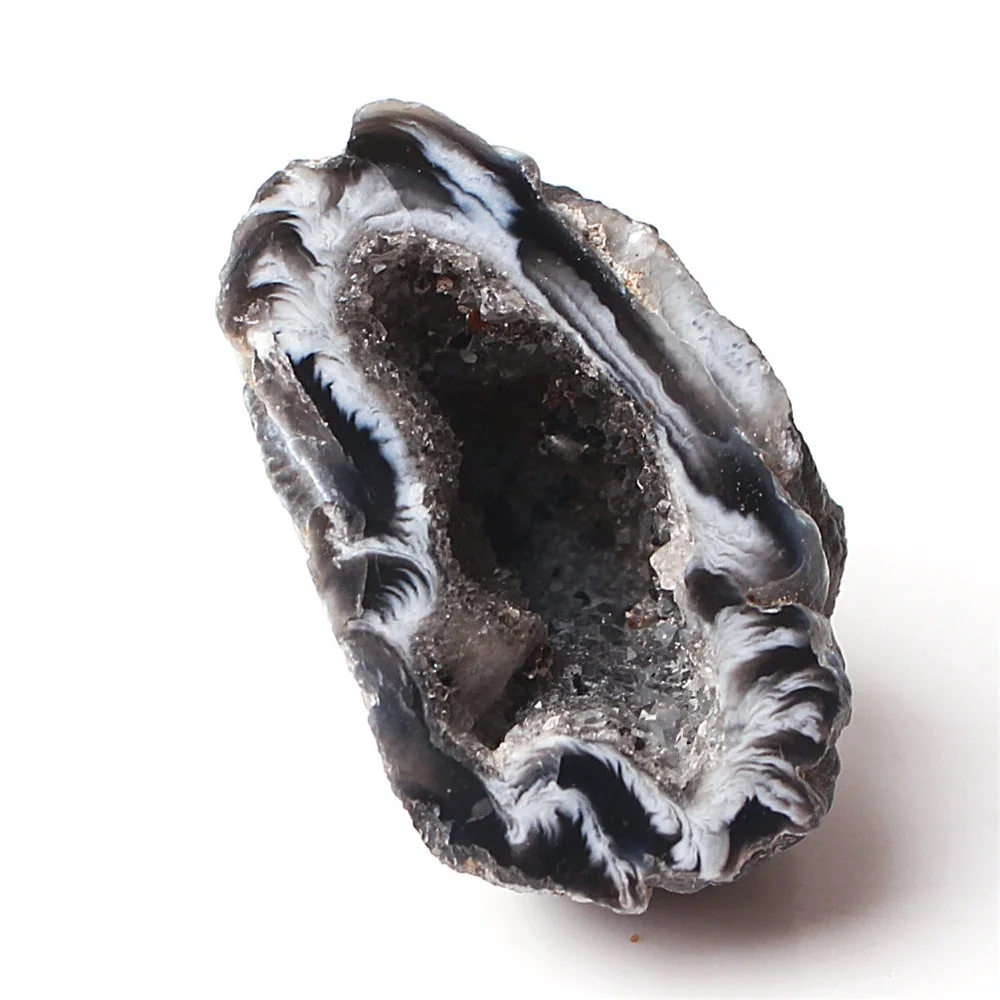 1PC Natural Agate Crystal Geode One Polished Irregular Quartz Gemstone Specimen Home Decor | Дом и сад