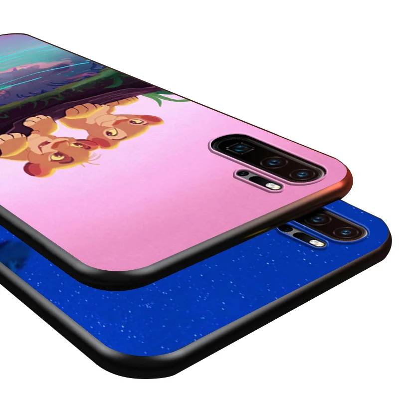 disney cartoon animation the lion king for huawei p50 p40 p30 p20 p10 p9 p8 lite e mini pro plus 5g soft tpu silicone phone case free global shipping