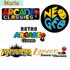 Ностальгические ретро-игры (для FM-метки продукта аркадный шкаф машина Сделай Сам наклейки на машину и водонепроницаемые SUV декоративные наклейки) винил