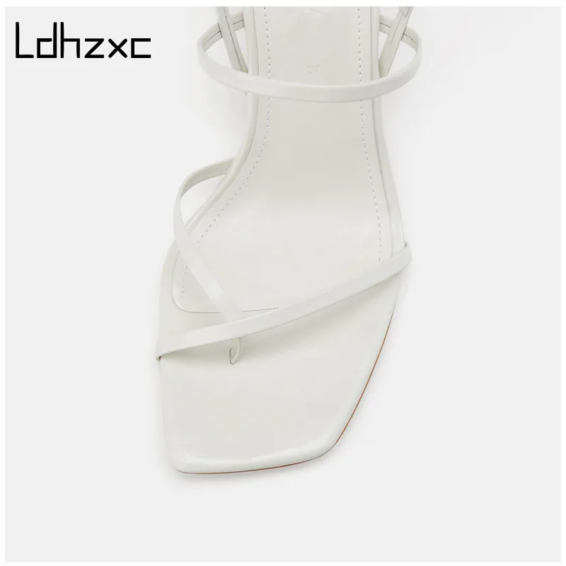 

Sexy Thin High Heel Peep Toe PU Leather Woman Wedding Shoes 2021 Fashion Women Pumps Summer Black Ladies Shoe