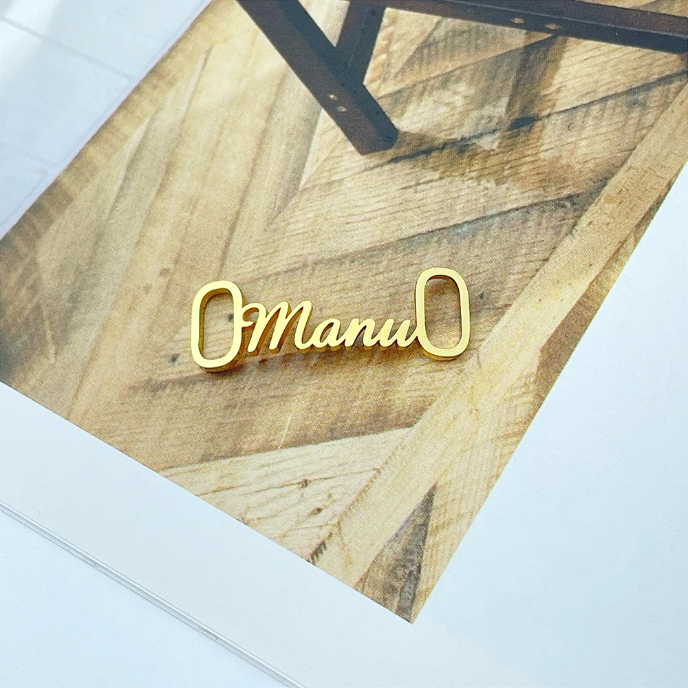 Изящная Персонализированная Очаровательная подвеска для обуви с именем на заказ